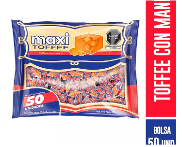 Maxi Toffee x 50 Unidades